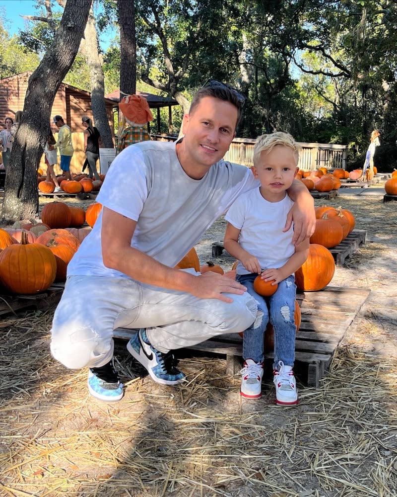 Brad Hess, Founder of Sunset Luxury Properties, with his son